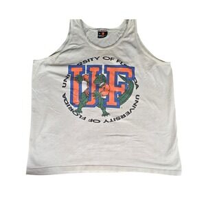 Vintage 90s University of Florida Gators Tank Top Signal Sports XL USA Made